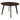 Tioga - 47" Round Table - Brown Cherry