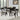Catley - 5 Piece Round Drop Leaf Dining Table Set - Dark Coffee