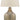 Mari - Glass Table Lamp  - Gray / Gold Finish