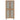 Teller - 80" 4-Door Tall Shoe Storage Cabinet - Natural Oak