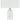 Malise - Alabaster Table Lamp  - White