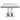 Kerwin - Rectangular Stone Top Dining Table - White