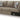 Newellen - LAF Sofa With Corner Wedge - Beige