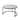 Forma - 4 Piece Occasional Set (1 Coffee, 1 Large End Table & 1 Stool, 1 Small End Table) - Black / White / Gray