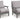 Cove Beach - Lounge Chair With Cushion (Set of 2) - Gray