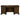 Hartshill - 5-Drawer Credenza Office Desk Burnish Oak - Burnished Oak
