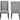 Faust - Dining Chair (Set of 2) - Gray