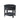 Tate - Round One Drawer End Table - Black