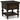 Veramond - Dark Brown - Square End Table