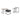 Forma - 4 Piece Occasional Set (1 Coffee, 1 Large End Table & 1 Stool, 1 Small End Table) - Black / White / Gray