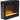 Entertainment Accessories - Fireplace Insert Glass/Stone - Black