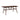 Miller - 78" Complete Dining Table - Dark Brown