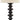Luanndon - Black - Poly Buffet Lamp