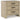 Calmoro - Three Drawer Night Stand - Gray