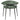 Tobias - 2 Piece Triangular Marble Top Nesting Table Green - Green Marble