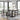 Neymorton - 5 Pc. - Rectangular Dining Room Counter Table, 4 Barstools - Dark Grayish Brown