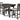 Gia - Counter Drop Leaf Table Set