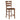 Salem - Counter Height Chair (Set of 2) - Tobacco