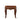 Montecito - Wood End Table - Dark Brown