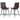 Aiken - Upholstered Tufted Counter Chair (Set of 2)