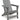 Cove Beach - Adirondack Chair - Gray