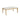 Essence - 70" Rectangle Dining Table With Marble Top