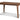 Oscar - Rectangle Table - Walnut