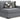 Bealton - RAF Corner Chair - Salt And Pepper
