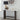 Burkhaus - Sofa Table - White / Dark Brown