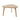Radius - Patio End Table - Light Brown
