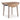 Harperfeld - Round Dining Room Drop Leaf Table - Natural / Gray