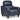 Mercomatic - Power Recliner With Adj Headrest