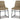 Amaris - Chair (Set of 2) - Brown / Black