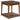 Trenmour - Medium Brown - Square End Table