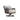 Genova - Patio Swivel Club Chair With Accent Pillow (Set of 2) - Gray