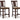 Rylandeen - Barstool (Set of 2) - Light Brown / Dark Brown
