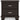 Covetown - Two Drawer Night Stand - Dark Brown