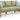 Serena Shores - Sofa With Cushion - Beige / Green
