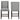 Faust - Counter Chair (Set of 2) - Gray