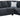 Altari - Right Arm Facing Corner Chaise With Sleeper 2 Pc Sectional - Slate