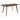 Alfredo - Extension Leaf Dining Table - Natural Walnut