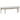Evangeline - Curved Fabric Upholstered Bench - Silver Oak