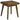 Westerly - Square Wood Side End Table - Walnut Brown