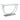 Danville - U-Shaped Glass Top Entryway Console Table - Chrome