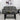 Nova - Upholstered Padded Arm Reclining Sofa - Dark Gray