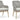 Seton Creek - Arm Chair With Cushion (Set of 2) - Gray