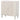 Clarkia - Accent Cabinet With Floral Carved Door - White