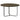 Yaritza - Round Mango Wood Coffee Table - Natural And Gunmetal