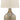 Mari - Glass Table Lamp  - Gray / Gold Finish
