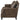 Leaton - Upholstered Recessed Arm Loveseat - Brown Sugar